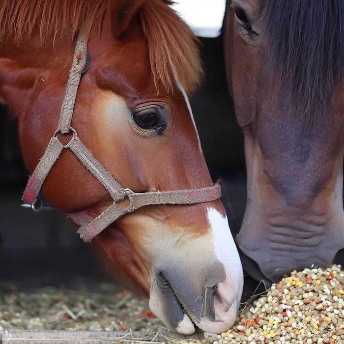 Can Horses Eat Chicken Feed?